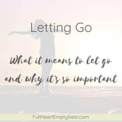 Letting Go For Personal Growth