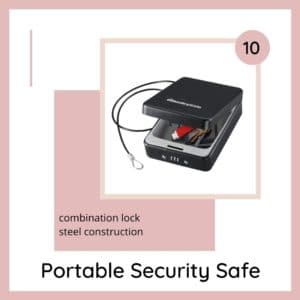 SentrySafe Portable Security Safe